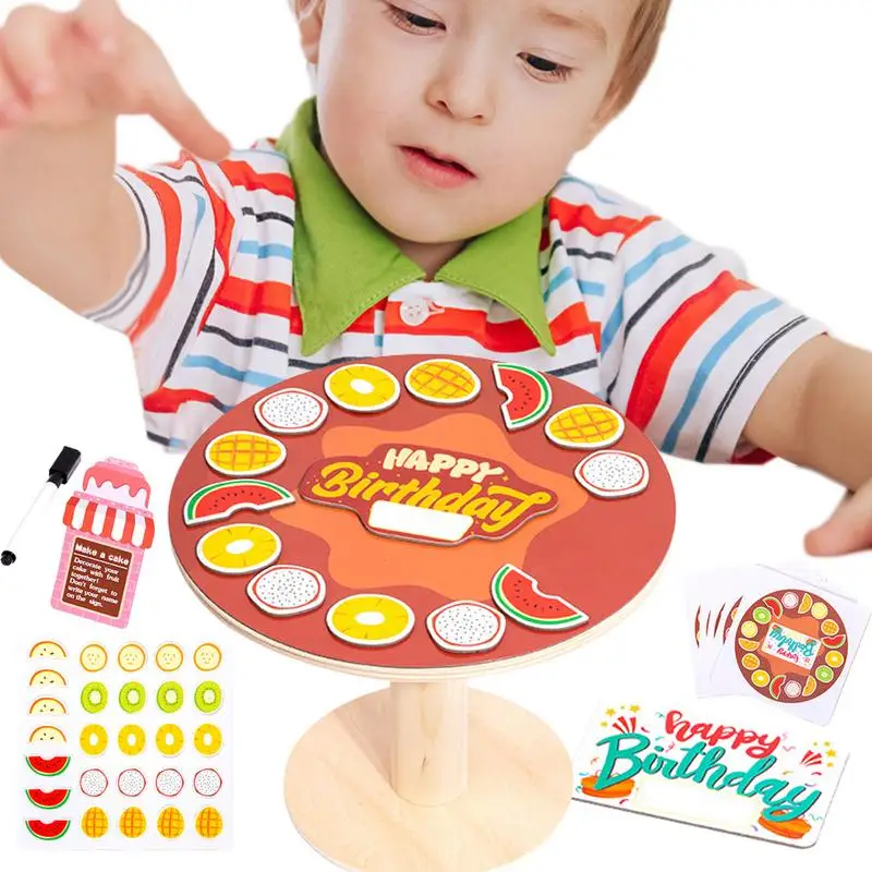 

Matching Cake Board Game Sorter Educational Toy Puzzle For Color & Shape Matching Educational Recognition Skills Study Toys