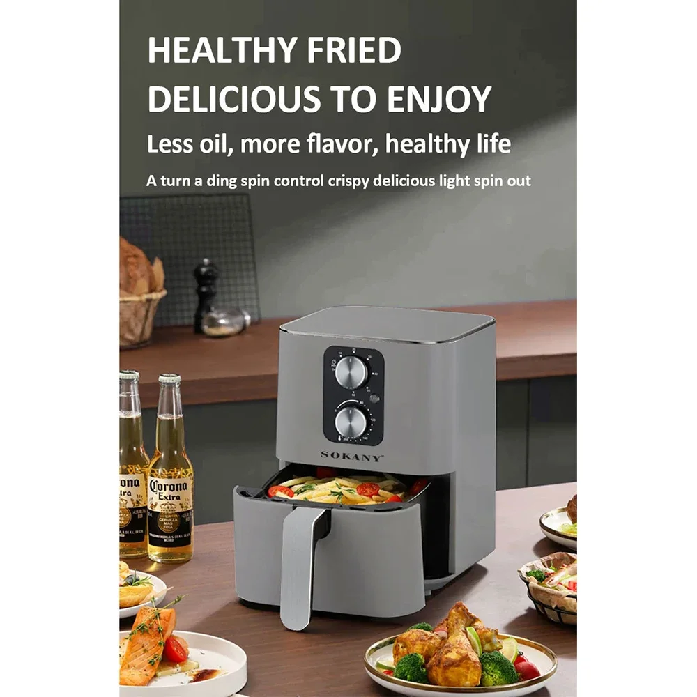 Multi-function Air Electric Fryer High-capacity Low-fat High-power Non-stick Baking Pan Potato Chips Grilled Chicken