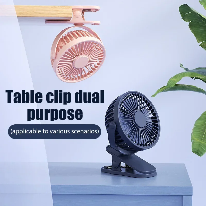 USB Rechargeable Table Fan Clip-on Type Portable Mini Desk Fan 360 Degree Rotation Adjustable Clip-on Fan For Student Dormitory 4 USB Rechargeable Table Fan Clip-on Type Portable Mini Desk Fan 360 Degree Rotation Adjustable Clip-on Fan For Student Dormitory 4