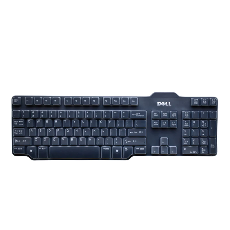 Dell Sk 8115 3205 8135 L100 Sk-8115 Sk-8135 Sk-3205 104 키 Usb 유선 표준 키보드 데스크탑 PC 키보드 커버 보호대