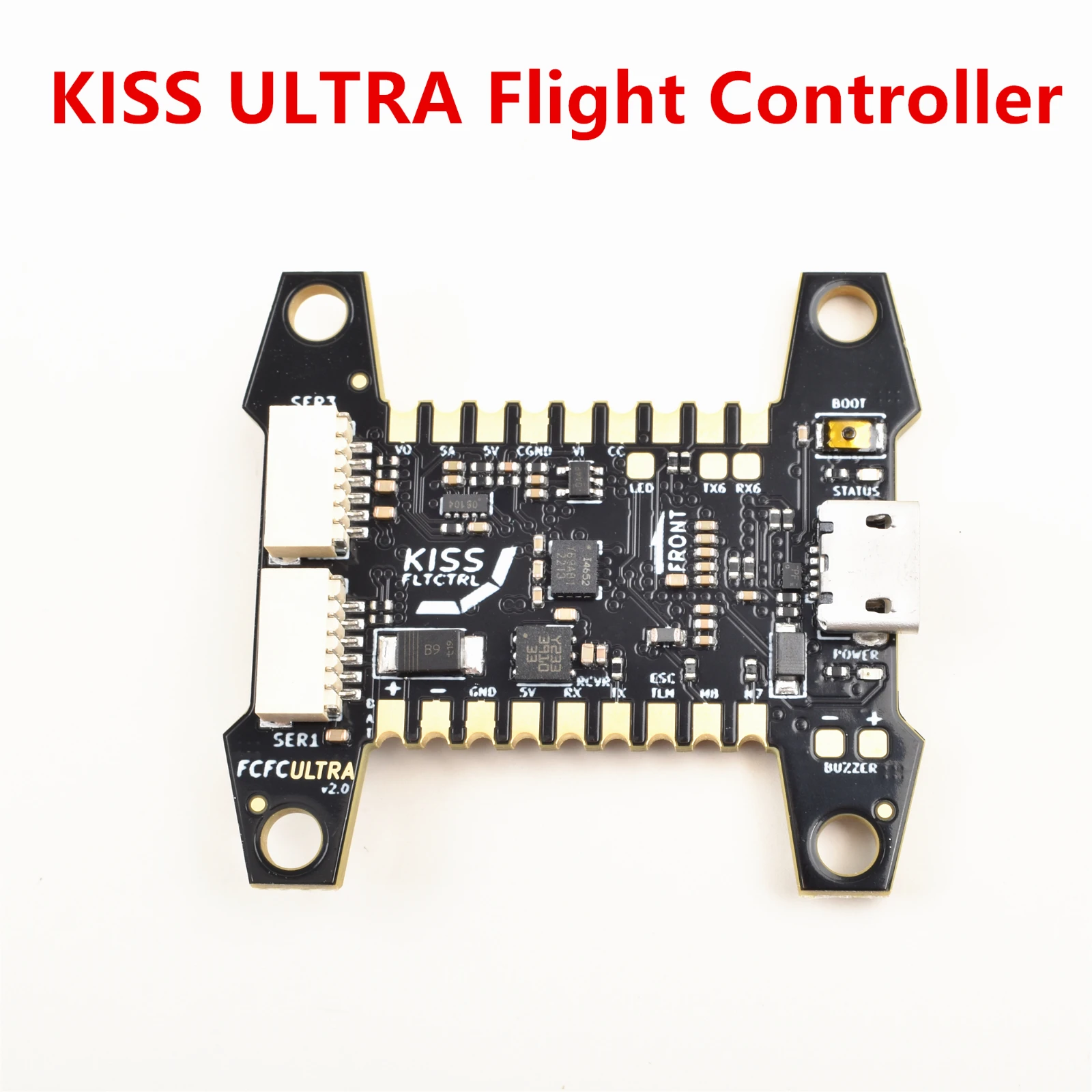 

Original KISS ULTRA V2 Flight Controller Latest STM32H7 KISS ULTRA Firmware 2S-6S Lipo Onboard OSD For FPV Racing Drone