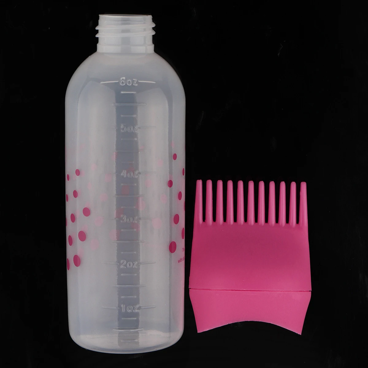Plastic Shampoo Bottle Oil Comb Dispensing Applicator Bottles 3 Colors Big Capacity Salon Hair Coloring Hair Styling Accessories hair oil applicator bottle hair dye applicator bottle hair dyeing bottle hair dye bottle cosmetic plastic bottle