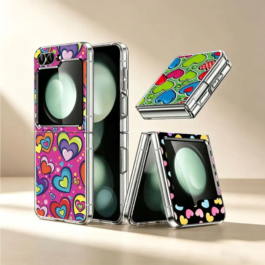 Transparent Colorful Soft Phone Cover Case