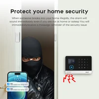 PGST WiFi GSM 2G Tuya Smart Life Home Alarm Security System Kit Alexa Automation Alarm Security Protection Door Motion Detector - Image 5