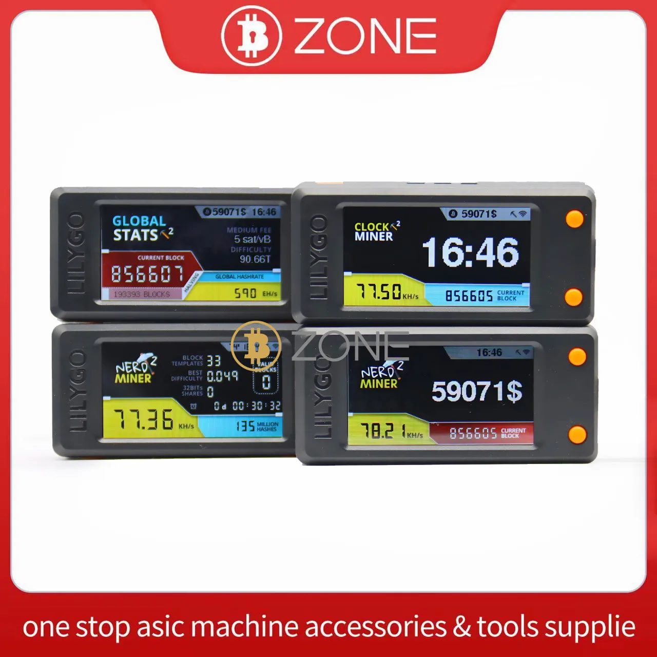 공식 Nerd Miner V2 78kh/s 시계 채굴기, 소형 미니 비트코인 솔로 채굴기, Nerdminer V2 BTC 채굴기 -  AliExpress