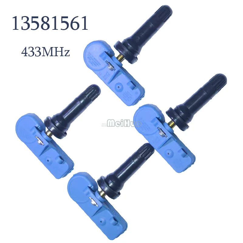 1/4PCS 13581561 433MHZ Reifendruck Sensor Für Chevrolet Aveo Captiva Cobalt Cruze Epica Express Silverado malibu Orlando Tahoe