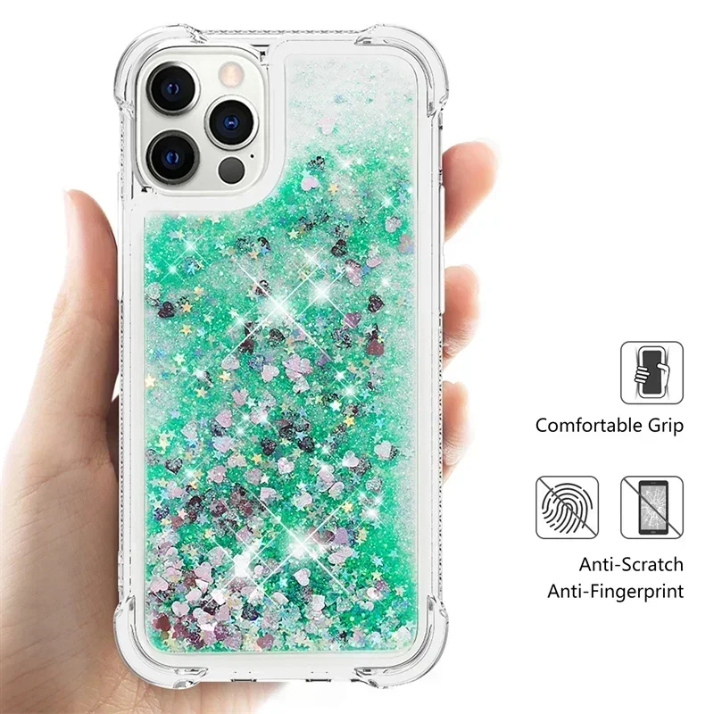 Quicksand Liquid Bling Phone Case – Soft Protective Cover