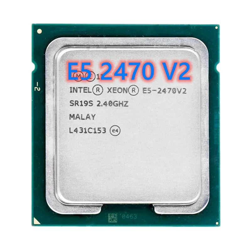 Siemens CPU Processore Intel Xeon E5-2470 V2 Usato, 10 Core, 2.4 GHz, Socket LGA 1356 - CPU Per Server/workstation Processore Xeon E5-2470 V2 - Foto 6