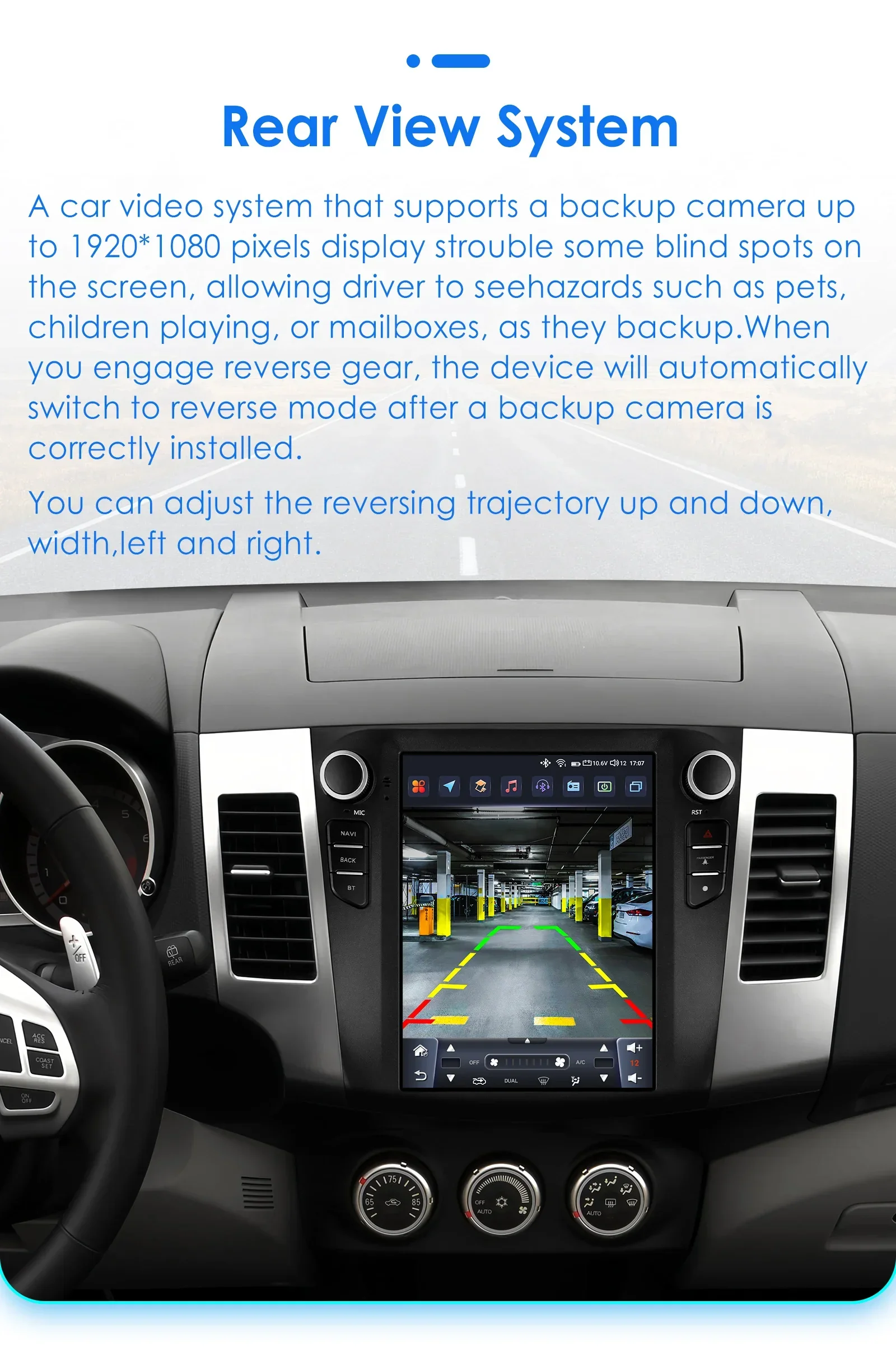 Hizpo 9,7 Autoradio für Mitsubishi Outlander XL2 2008–2013 Audio-Multimedia-Player CarPlay Android Auto GPS WIFI RDS Autoradio – Detail 33