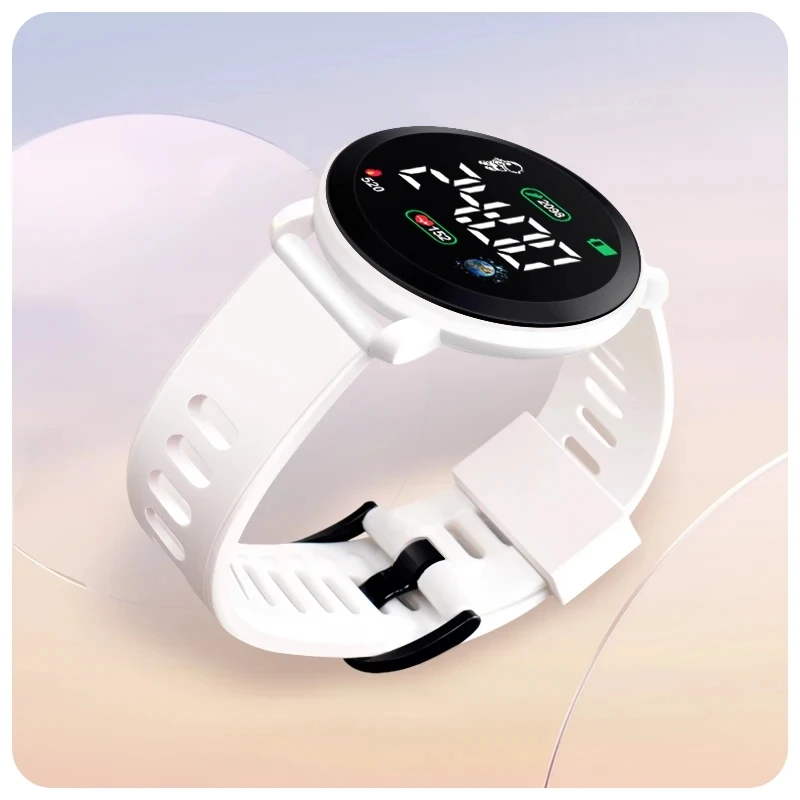 Fashion Men Women Sport Silicone Watches Astronaut Electronic Watch Lightweight Waterproof Wrist Watch LED Display Clock silicone watch