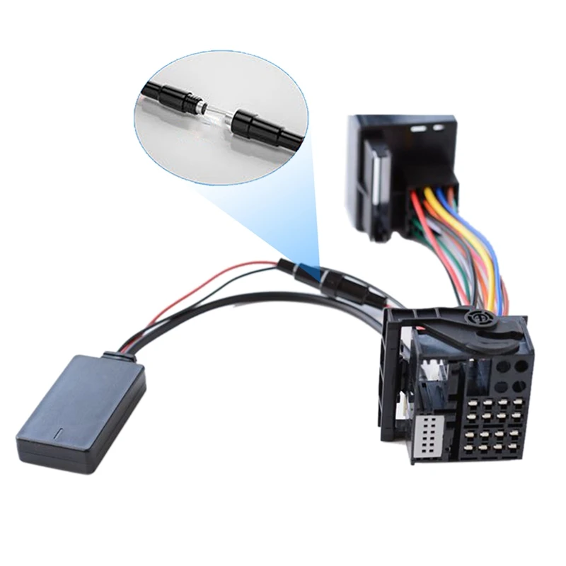 

Car Bluetooth Audio Adapter For Peugeot 307 408 508 For Citroen Sega Triumph C2 C5 RD45 RD4 Audio Cable
