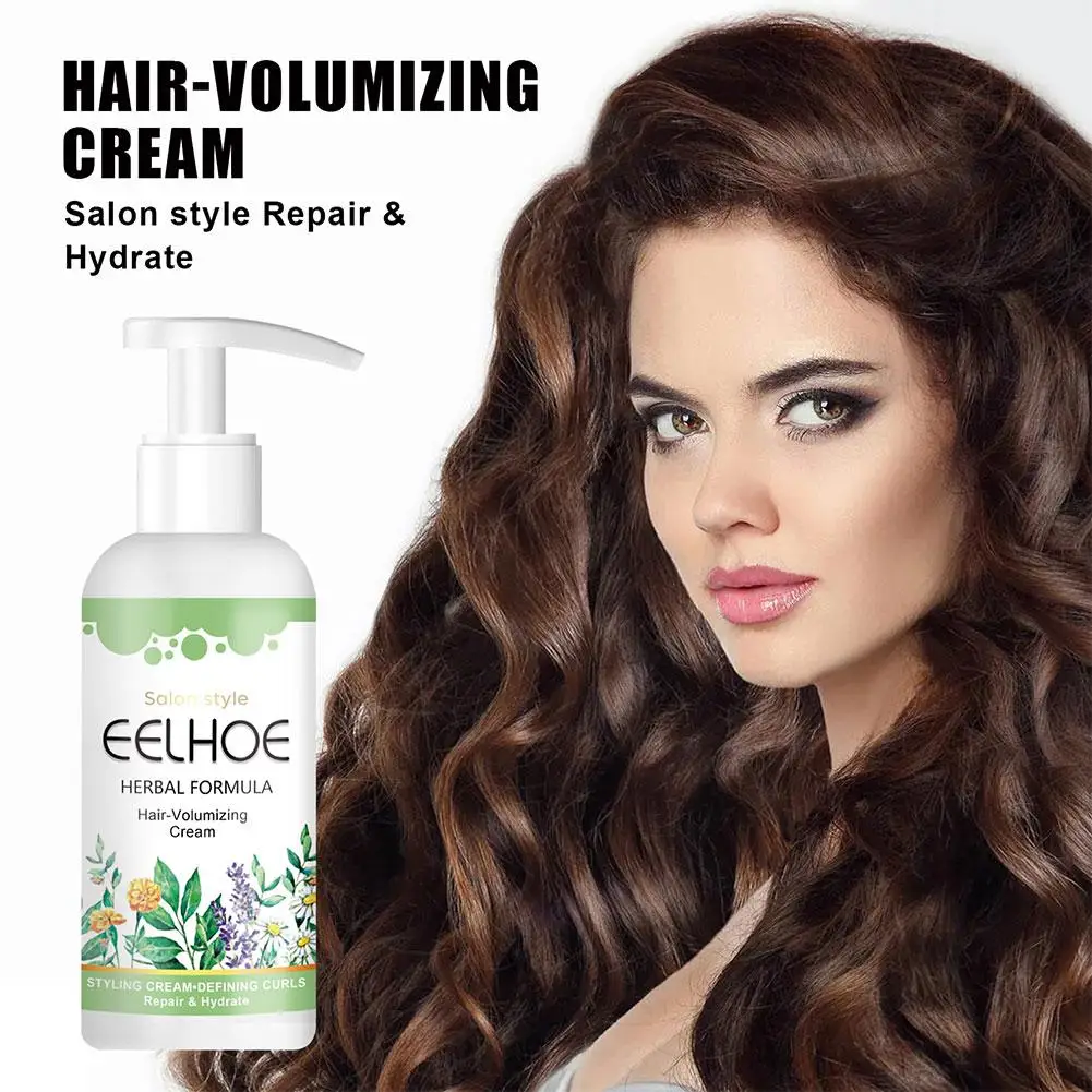 Description Picture 5 of item50ML Hair Mousse Sculpting Curly Instant Effect Drying Frizz Control Styling Wigs Curl Hair Control Volumizing Enhanced Cream
