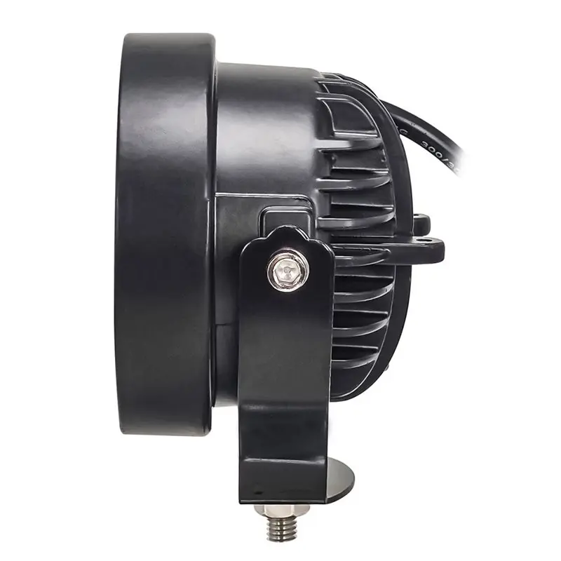 트럭용 오프로드 차량용 4인치 원형 LED 작업등 30W 3500K 스포트라이트 DC 12-48V SUV ATV 주행등