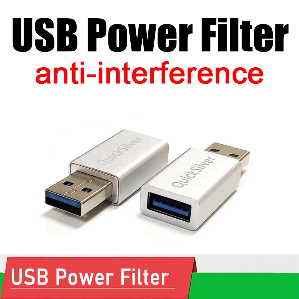 Quicksilver Usb Power Filter Usb Filtering Noise Antiinterference