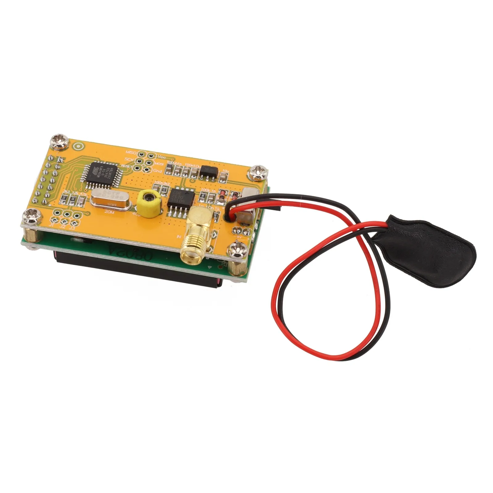 전자 애호가를 위한 9V 배터리 전원 공급 DIY 주파수 카운터 1-500 MHz 주파수 카운터 0802 LCD 디스플레이