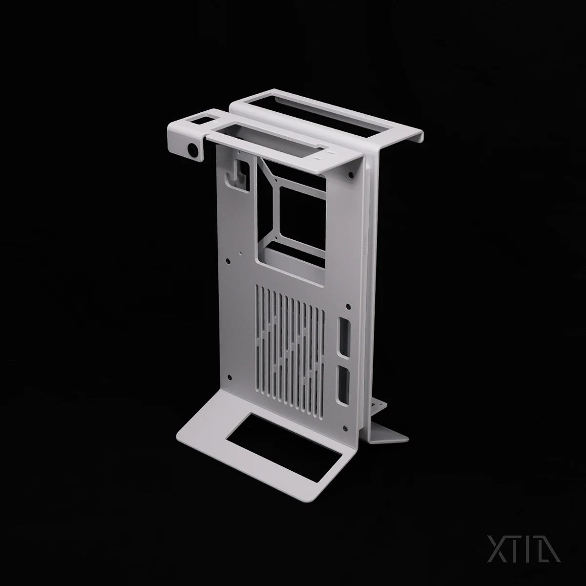 XTIA XPROTO-N V2 오픈형 미니 ITX 케이스 4mm 알루미늄 SFF 프레임 SFX SFX-L PSU 330mm GPU 지원 DIY 게이밍 PC 섀시