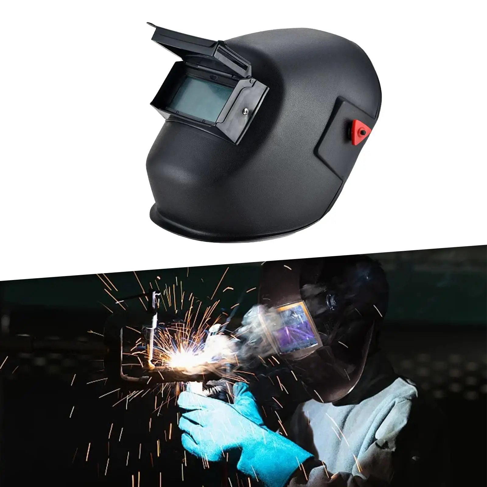 Welding Face Mask Protective Welding Mask Adjustable Welder Mask Welding Helmet for Grinding Construction Manufacturing Electric Repair