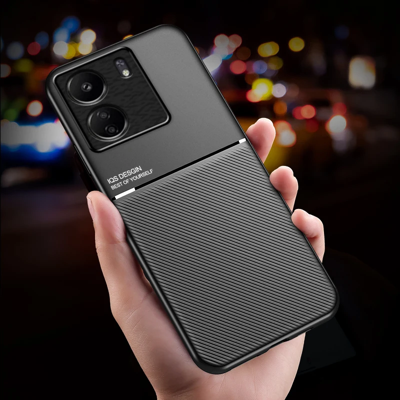 Slim Lightweight Leather Magnetic Shockproof Phone Case