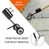 Fast Stand Up Weeding Tools With Wheels Portable Durable Weeds Trimmer For Courtyards Weeds 5
