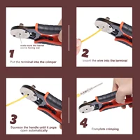 เครื่องมือย้ำหัวต่อ Deutsch แบบปิด ยี่ห้อ Winholder สำหรับสายไฟขนาด 14 16 18 AWG หัวต่อ 4 ทาง สำหรับงานซ่อมไฟฟ้า 6