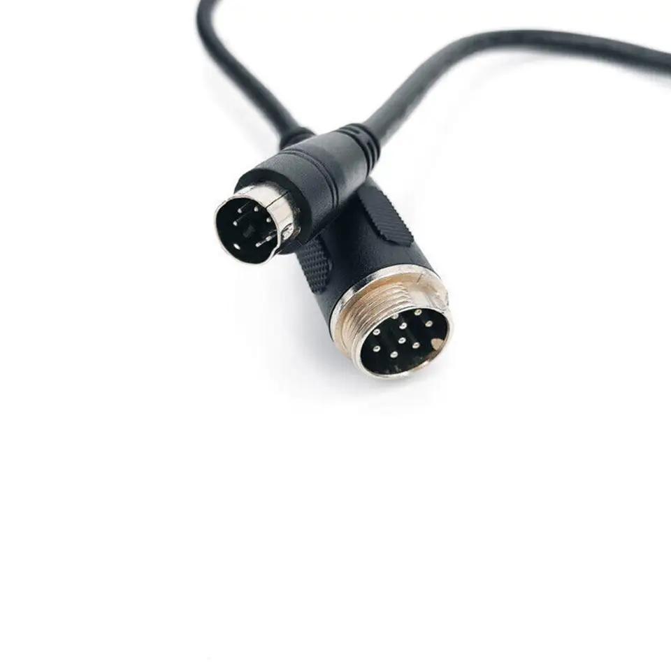 ODO LUCK USB Connection Cable For Thrustmaster TH8A Shifter - Replacement DIN-USB Cable Adapter