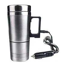 

Stainless Steel Vehicle Heating Cup 12V/24V Heat Insulation Electric Car Kettle Camping Travel Kettle Water Coffee Thermal Mug