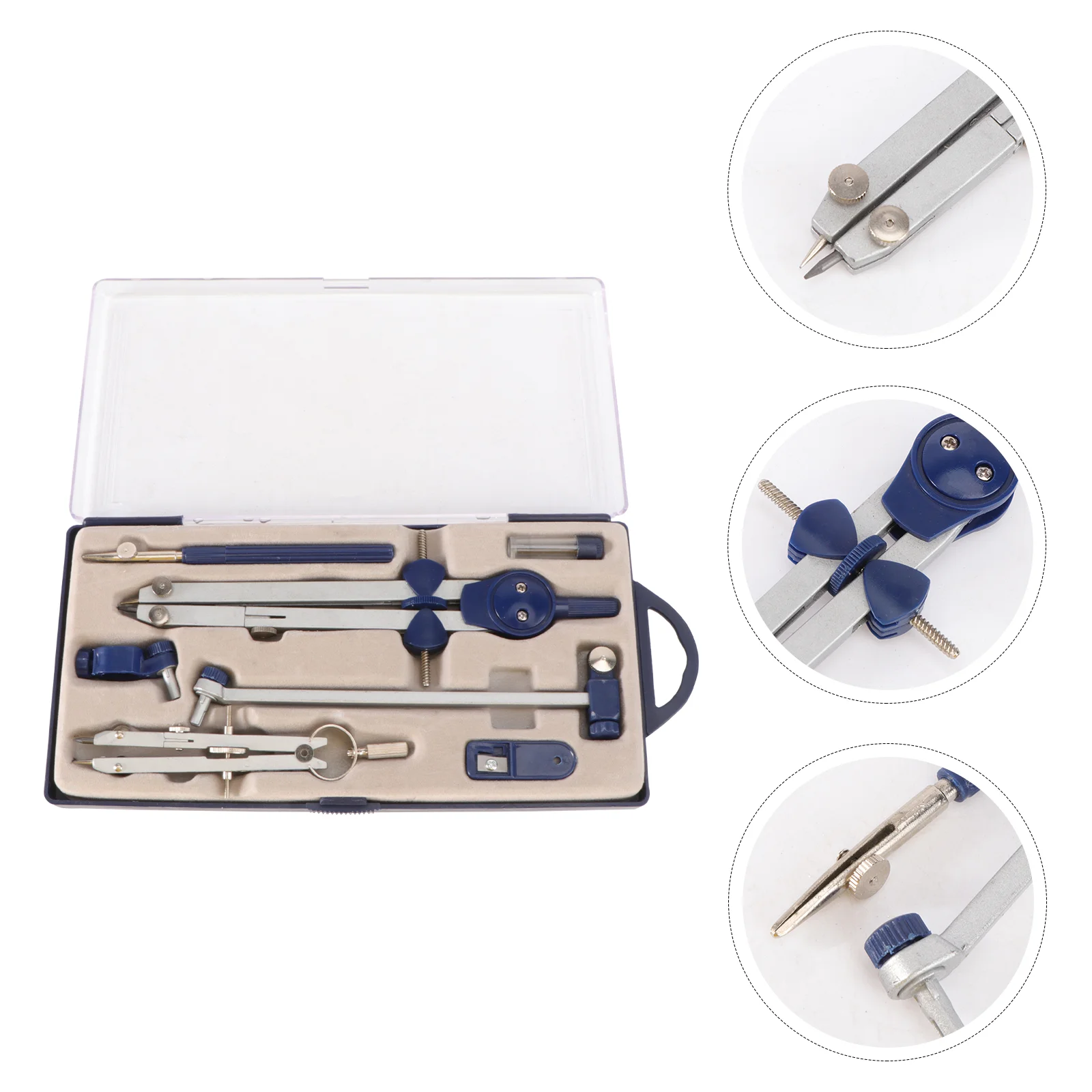 Professional Compass Set Precision Drafting Drawing Compass for Students Office Worker