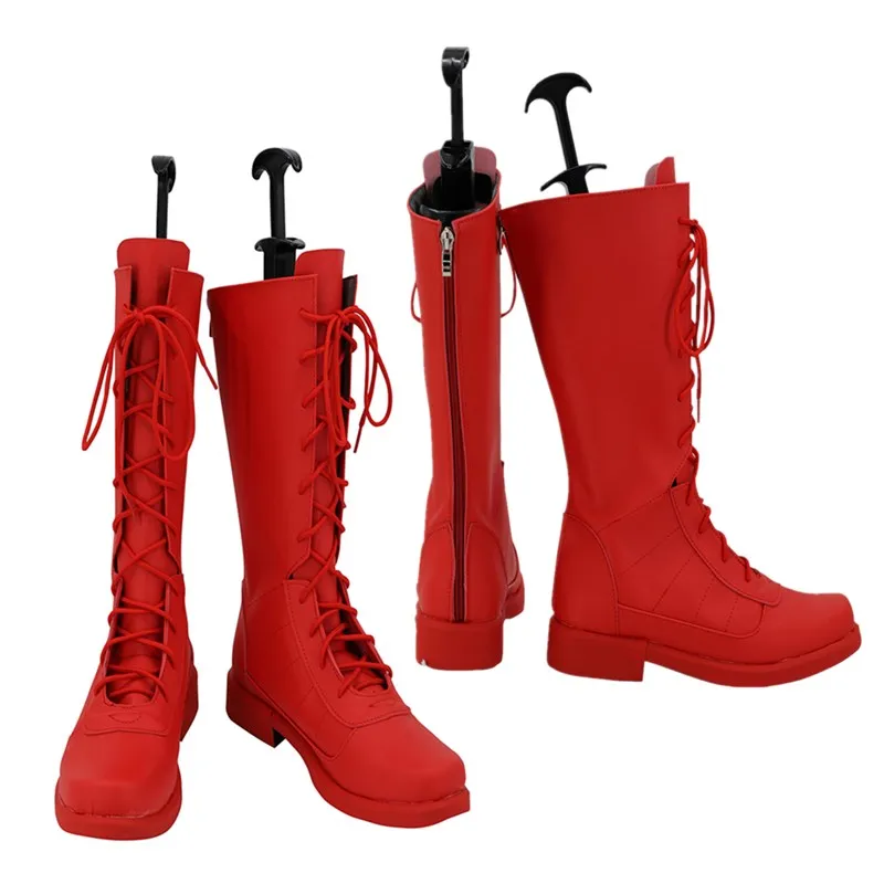 

Twisted Cos Wonderland Boots Octavinelle Jade Leech Cosplay Shoes Halloween Costumes Accessory Custom Made