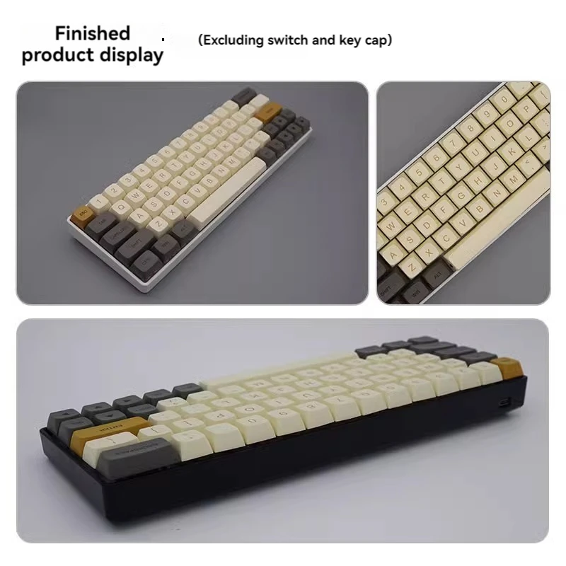 メカニカルキーボード用gh60個のPCBボード、diy Tri-mode、移動左64