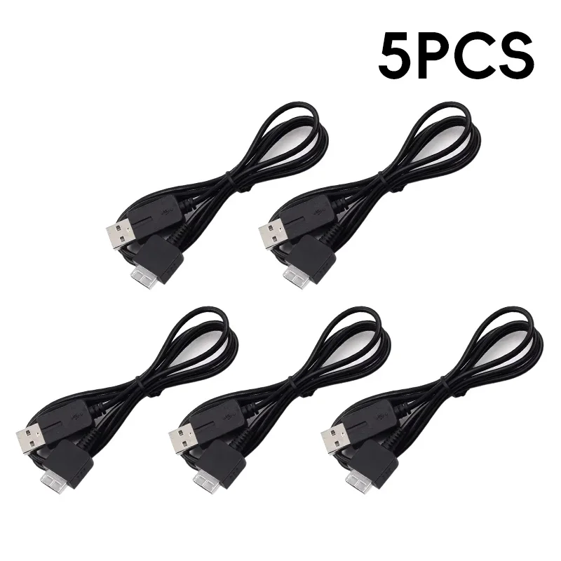 데이터 프로그 1/2/5개 USB 데이터 동기화 충전 케이블 PS Vita 1000 PSV1000 게임 콘솔용 전원 어댑터 와이어
