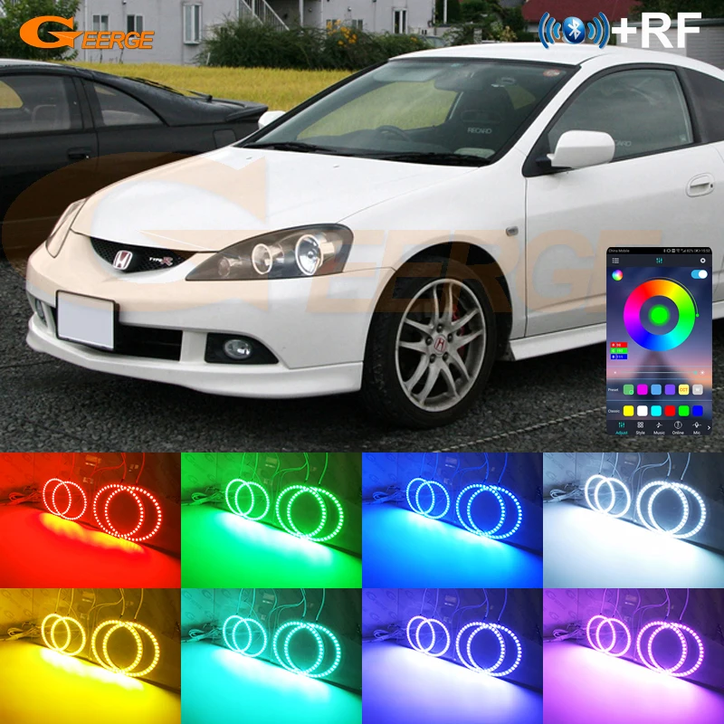 혼다 인테그라 DC5 아큐라 RSX 2005 2006 주간 주행등 블루투스 앱 멀티..