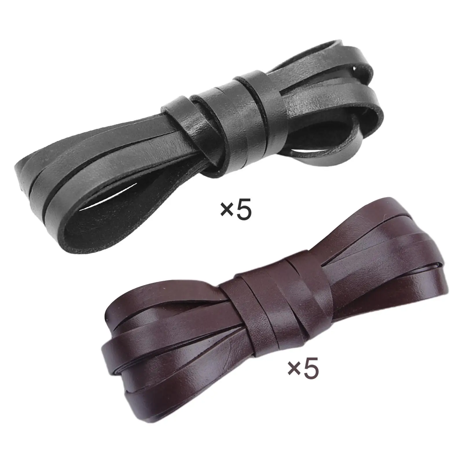 

Flat Leather Strip 1M Leather Cord for Handbag DIY Projects Handmade Crafts