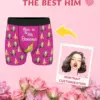 Custom Personalized Photo Men's Underwear Face Photo Boxer Briefs Novelty Print Men's Underwear Valentine's Day Gift for Husband 3