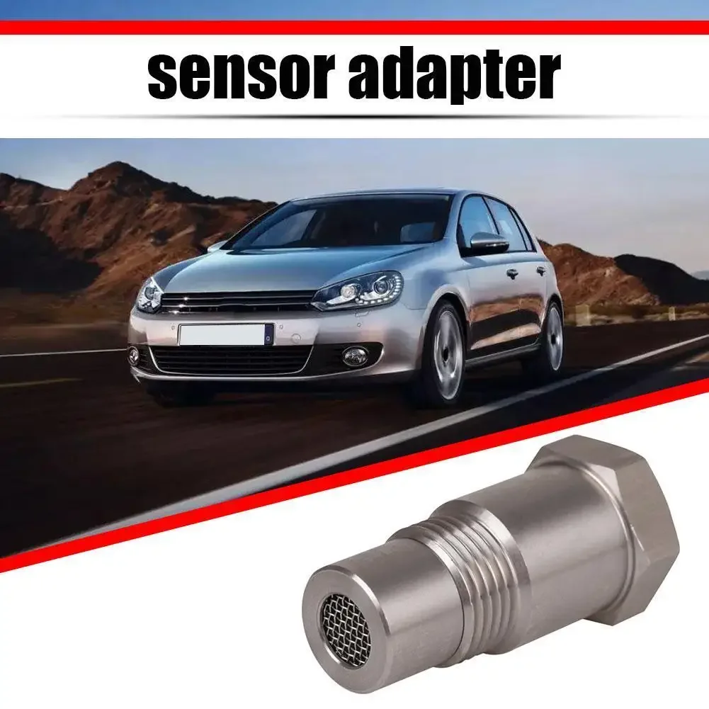 30-1PCS O2 Oxygen Sensor Spacer O2 Sensor Extender Adapter M18X1.5 Mini Catalytic Converter CEL Eliminator Check Engine Light