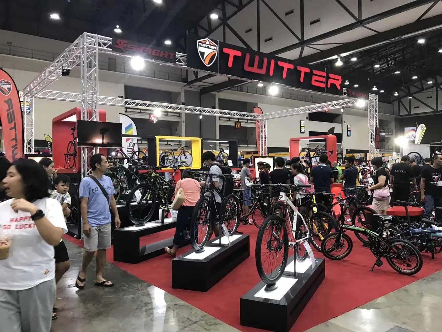 TWITTER OVERLORD 27,5/29iner WheelTop EDS-13S cambio electrónico freno de disco de aceite suspensión completa bicicleta de montaña de fibra de carbono MTB