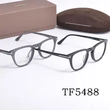 

Tom For Man Women Optical Eyeglasses Frames TF5488 Acetate Reading Myopia Prescription Glasses With Case