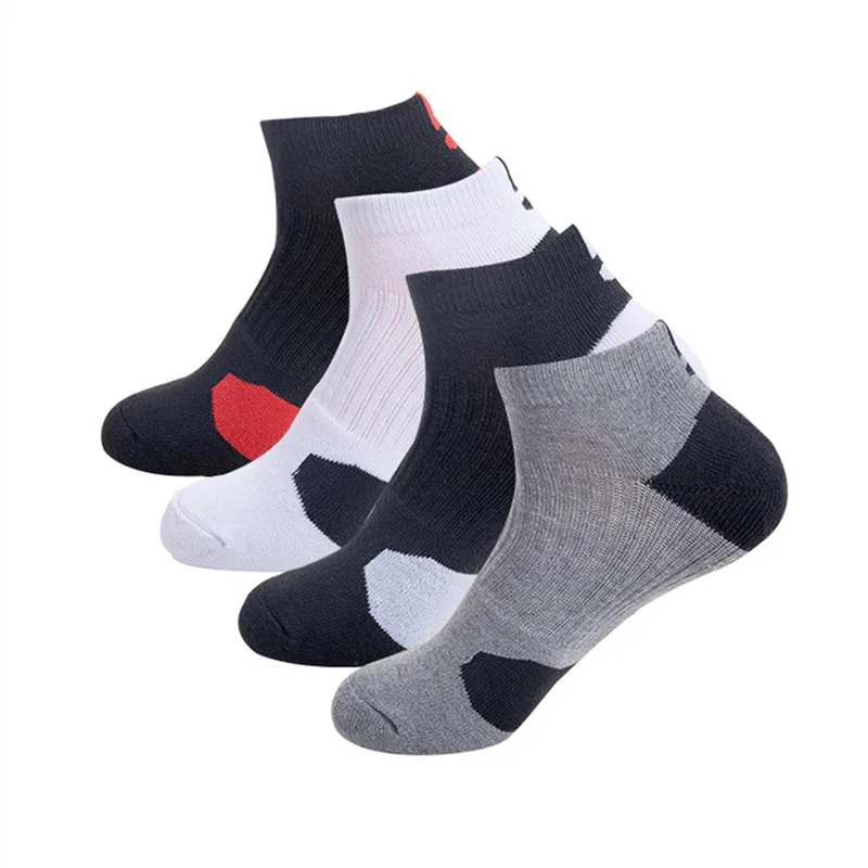 

Summer Men's Socks Breathable Ankle Boat Socks Short Tube Work White Socks Casual Running Socks Hosiery