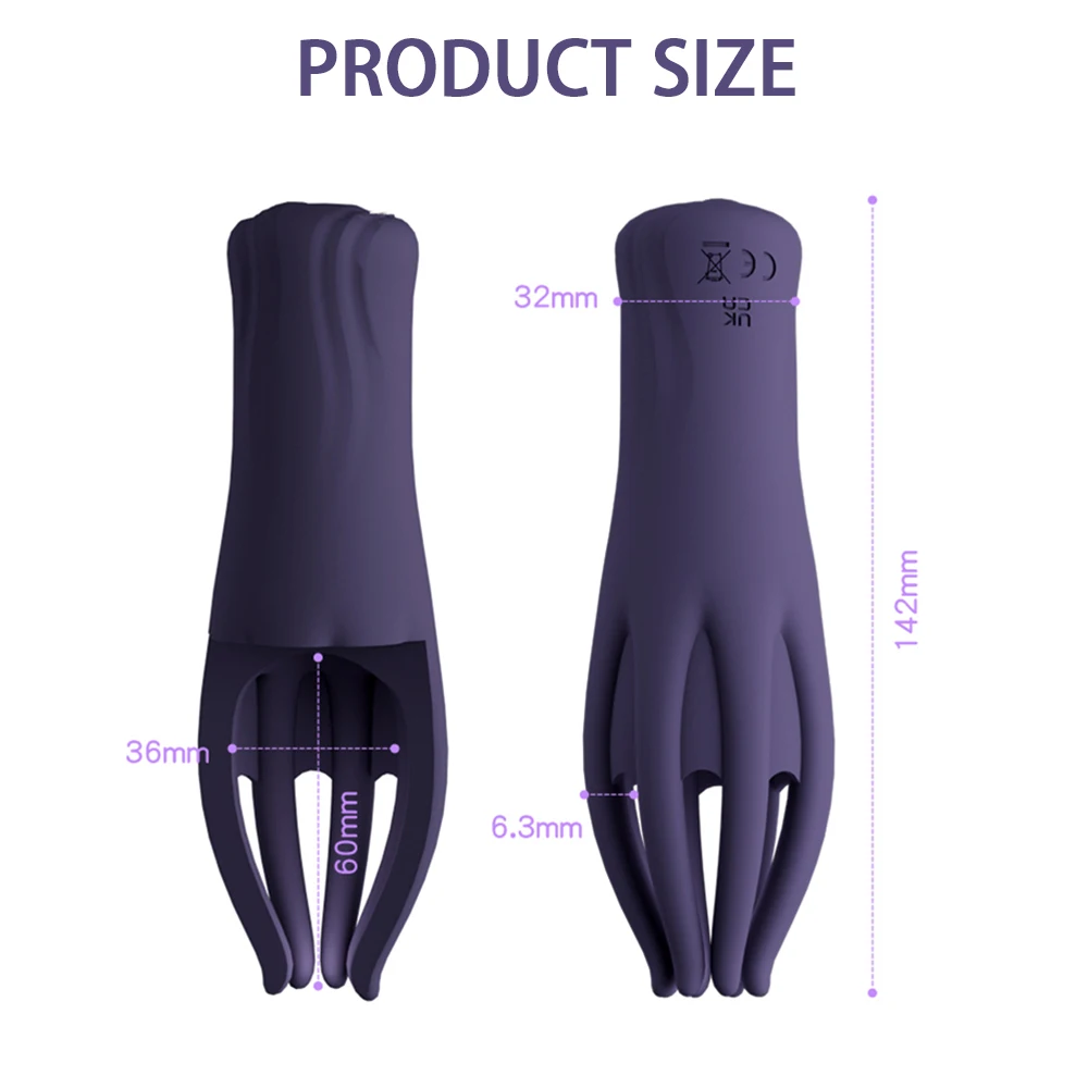 Adult Penis Masturbator Penis Vibrator Sleeve Vibrator Sex Toy Glans Trainer Massage Male Masturbator Vibrating Glans Vibrator For Men Lasting Delay Endurance