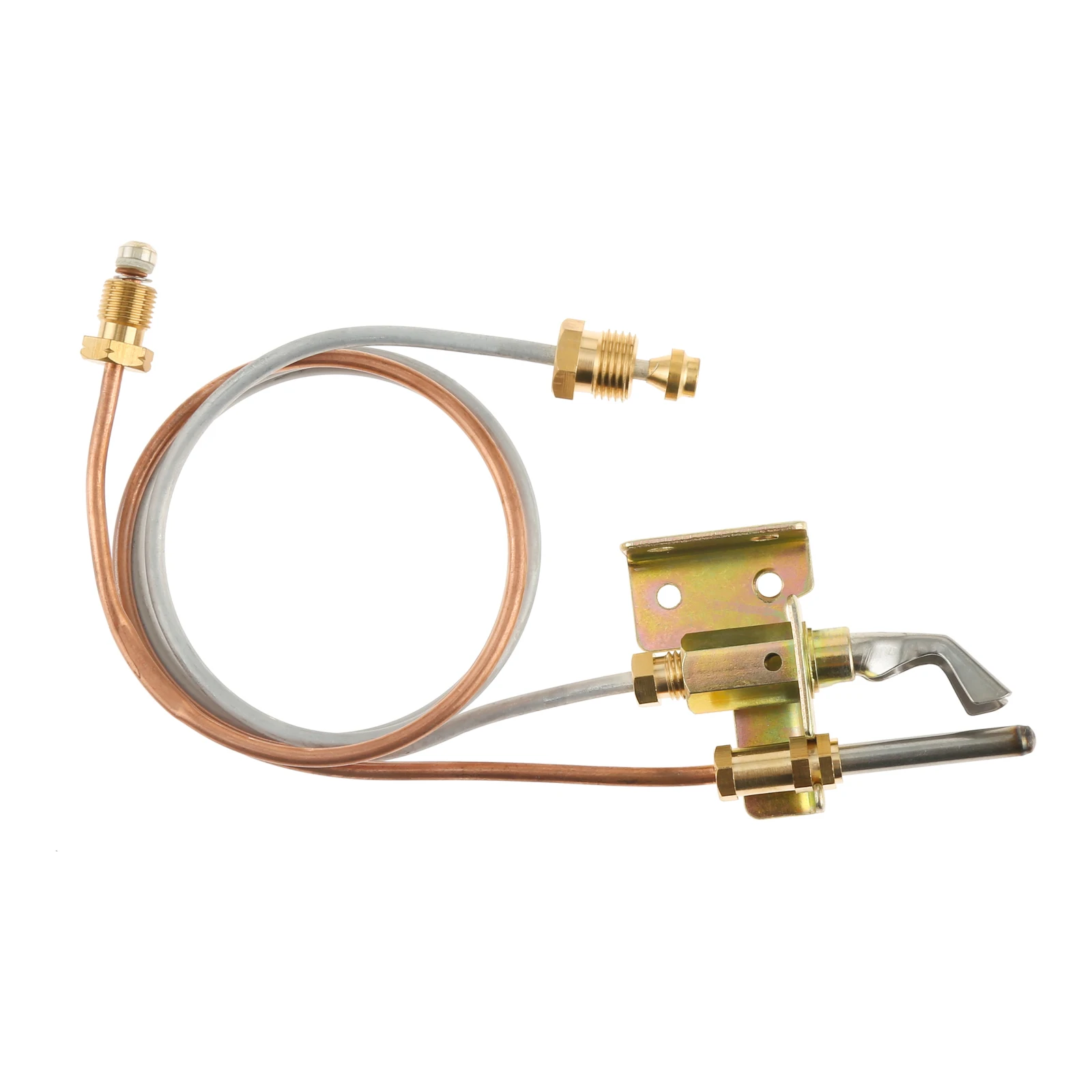 Water Heater Pilot Assembly Pilot Thermocouple Tubing Natural Gas 24 Inch Long Water Heater Replacement Parts gas thermocouple valve pilot tube flexible line