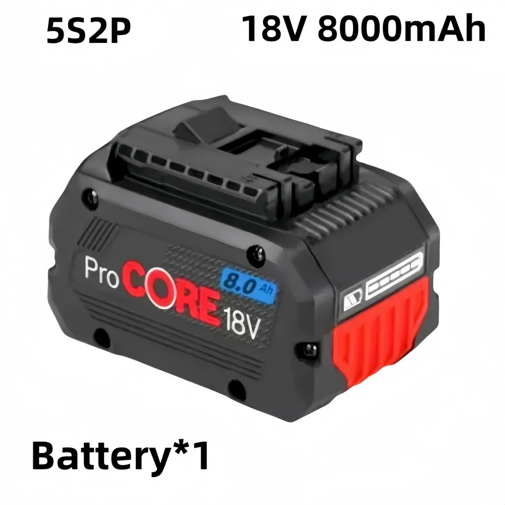 18V 8.0Ah Bosch rechargeable battery 5C power battery suitable for tool BAT609 BAT618 GBA18V80 21700