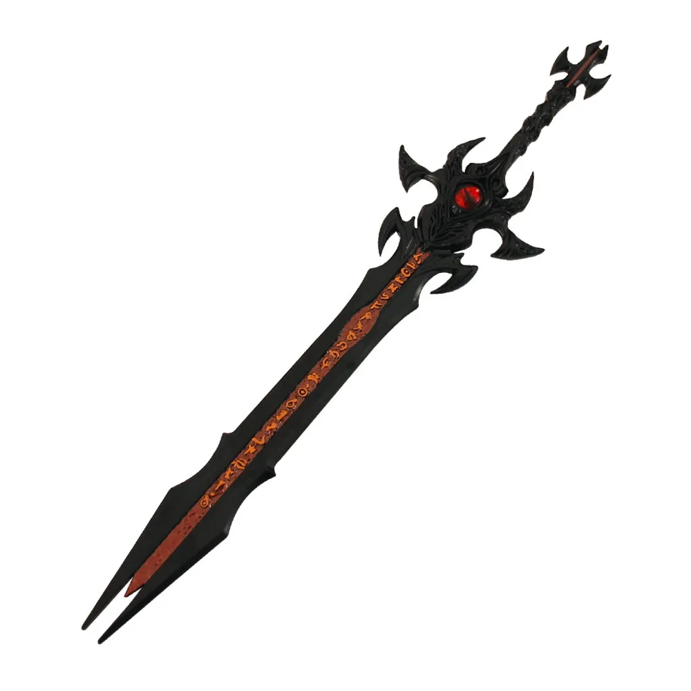 29CM Game Anime Peripheral, Chengshen Version Shura Magic Sword, Divine Katana Sword, Metal Weapon Model Ornament Toys Gifts Cosplay Sword Cosplay Toy