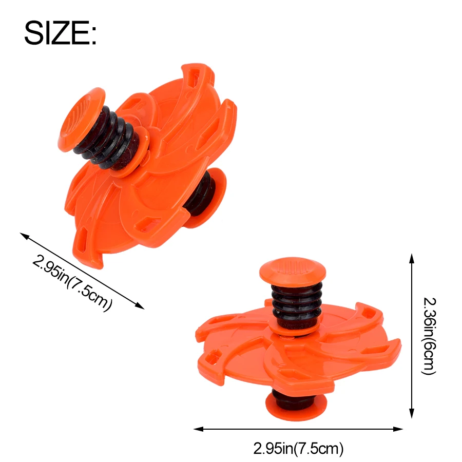 Funny Spinning Top Toys for Children Adult Plastic Stress Relief Finger Gyroscope Spinner Toy for Boy Game Entertainment 4 Color