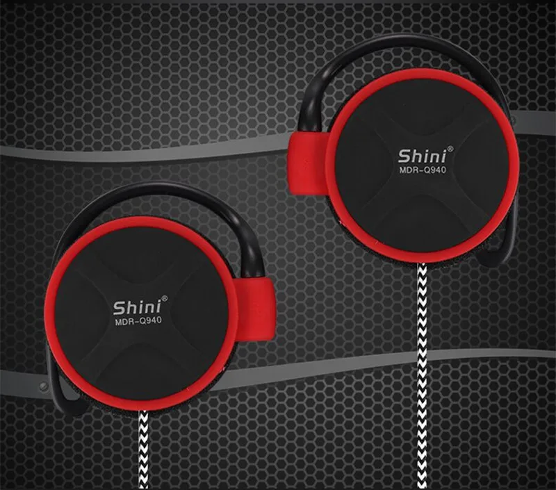 3.5mm Headphones Stereo Bass Music Earphone Ear Hook Headset For MP3/4 Computer Mobile Phone Original SHINI Q940