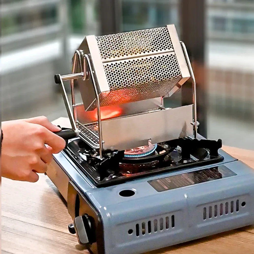 Stainless Steel Coffee Bean Roaster - محمصة قهوة ي...