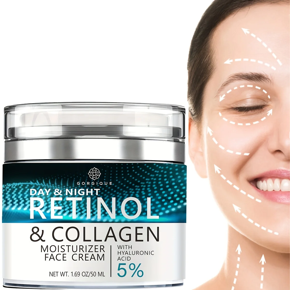 Face Moisturizer Retinol Cream Day & Night Anti Aging Moisturizing face cream