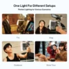 ZHIYUN Official CINEPEER CM25 25W Led Light Handheld Pocket Video Light Bi Color Photo Fill Light Photography Lighting 5