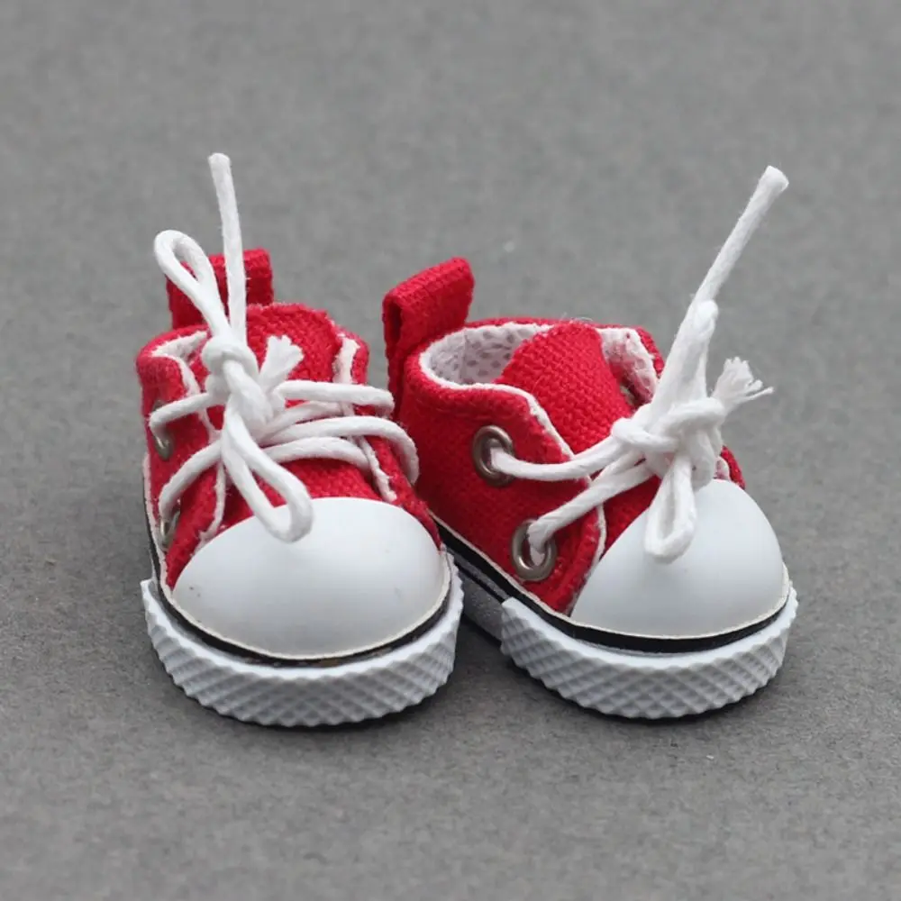 New 3.5*2cm 17cm Shoes Multiple Styles Hand-made Canvas Shoes DIY Accessories Dolls Shoes for