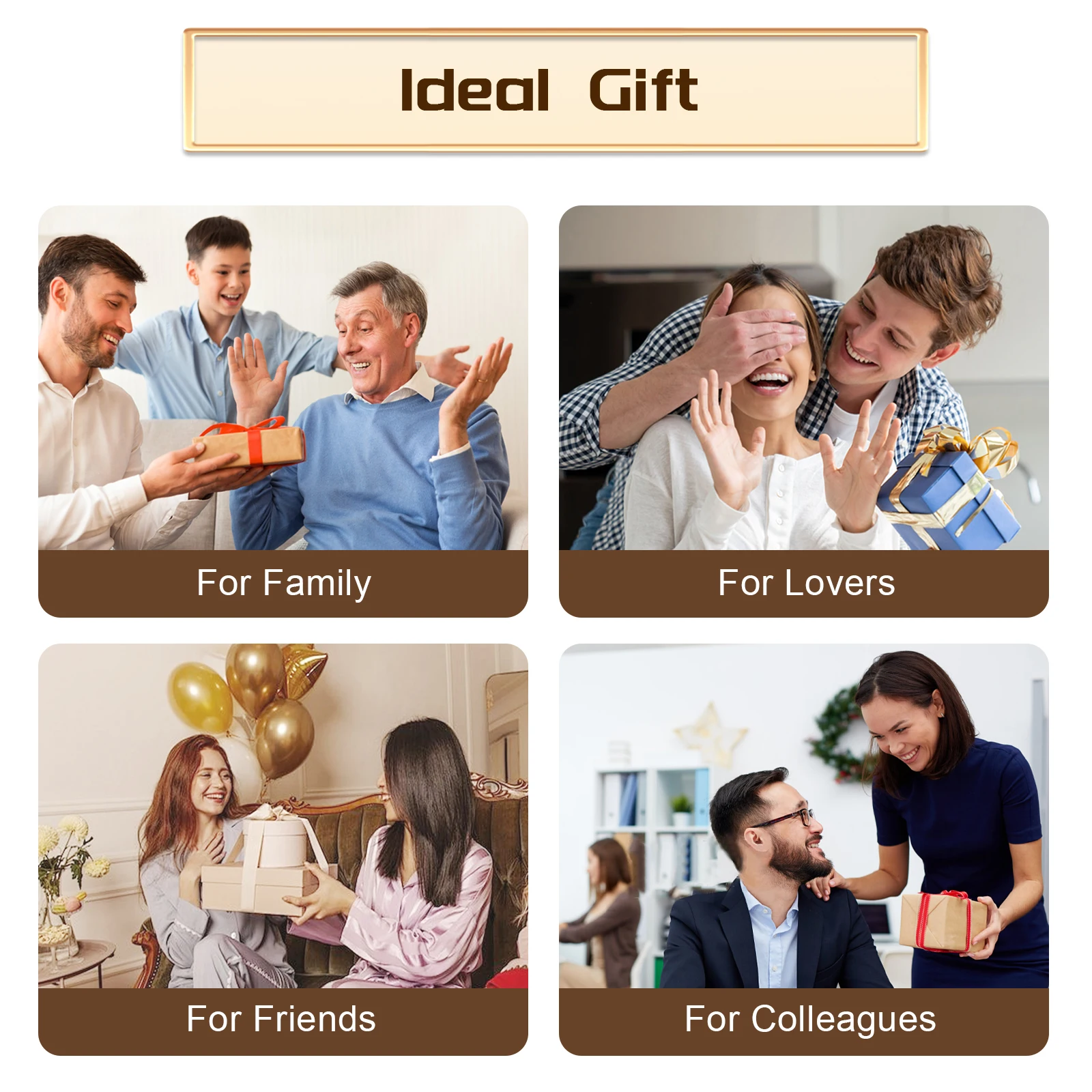 Resin fountain with flowing water and green plant accents