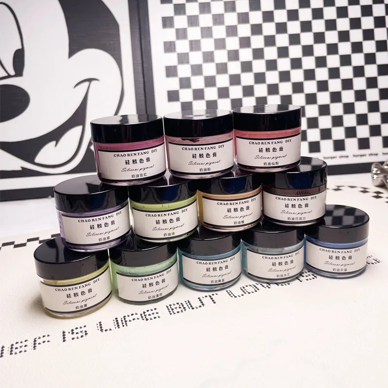 Liquid Silicone Color Paste for DIY Crafts and Painting