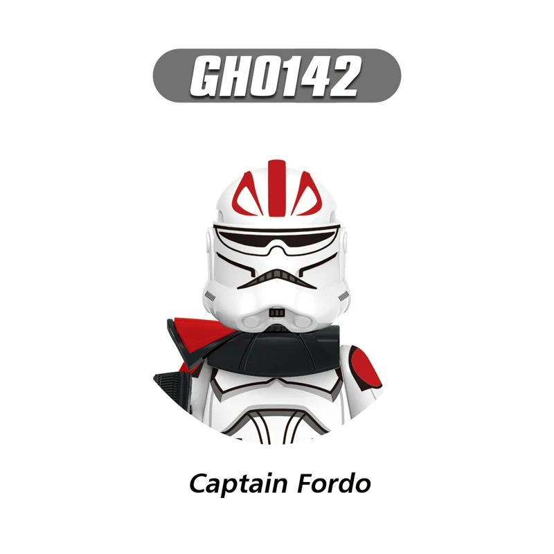 G0118 Kix Coruscant Building Blocks 212Th Arc Trooper Bricks Clone Trooper Hardcase Figure Mini Figurine Droid Kid Toy